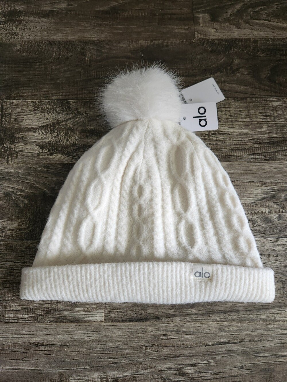 ALO Cable Knit Winter Bliss Beanie